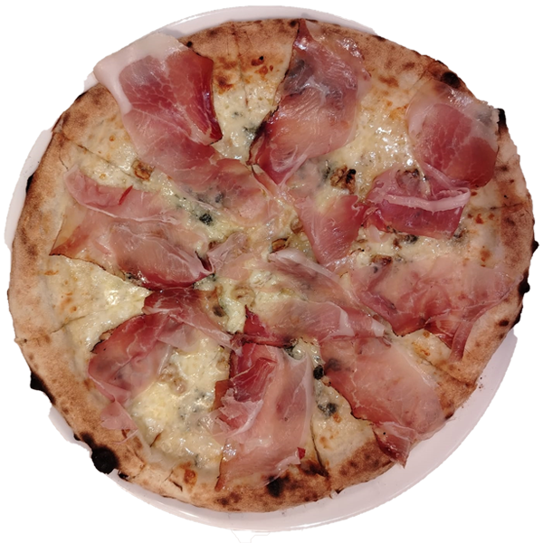 Pizza Speck e Gorgonzola